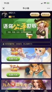 H5微信牛小妹游戏-犀牛源码网