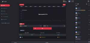 海外Crash爆点游戏/竞猜下注游戏+带聊天室+机器人+BTC充值-犀牛源码网